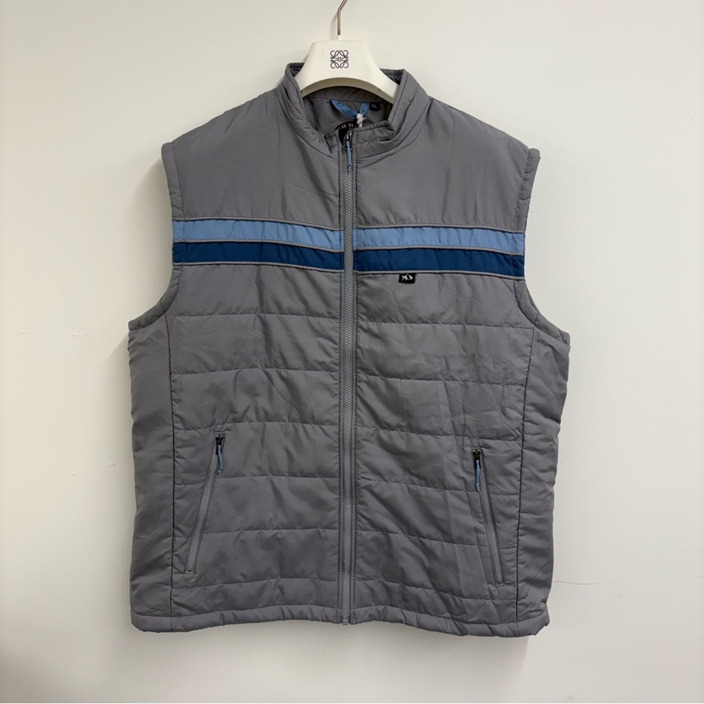 Fish Hippie Wendpac Sport Vest Men’s XL Gray Quilted Insulated NWT